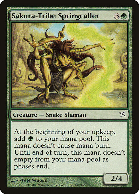 Sakura-Tribe Springcaller (142) (Foil) - Betrayers of Kamigawa - Game On