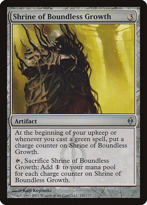 Shrine of Boundless Growth (152) (Foil) - New Phyrexia - Game On