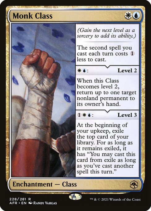 Monk Class (228) (Foil) - Adventures in the Forgotten Realms - Game On