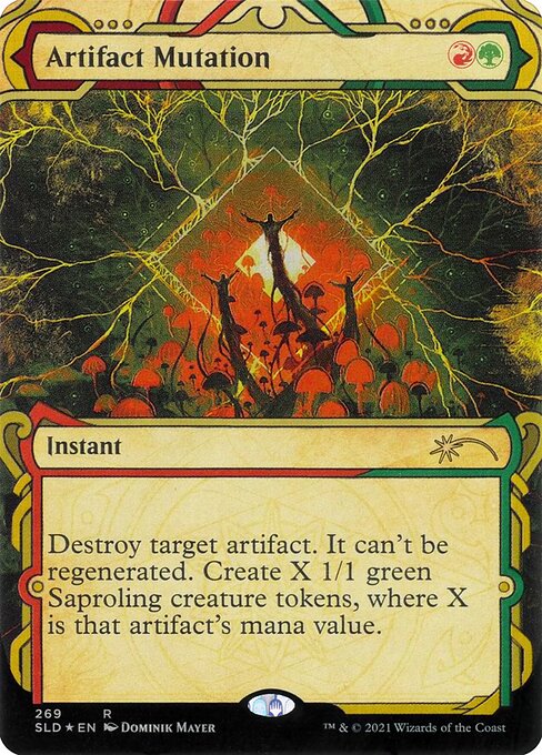 Artifact Mutation (269) - SHOWCASE - FULL ART - Secret Lair Drop - Game On