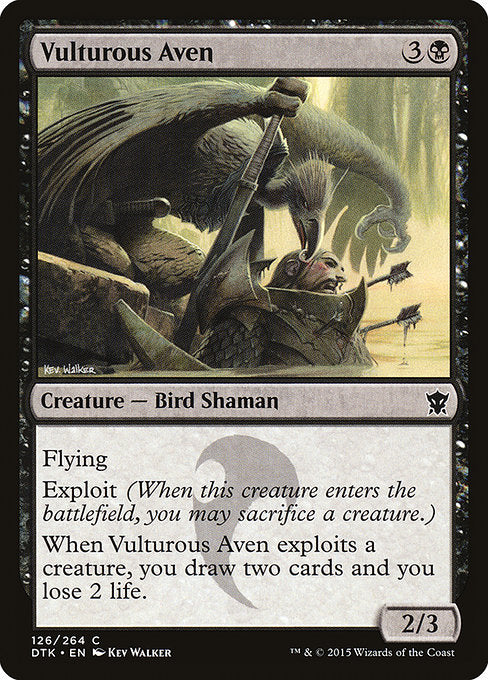 Vulturous Aven (126) - Dragons of Tarkir - Game On