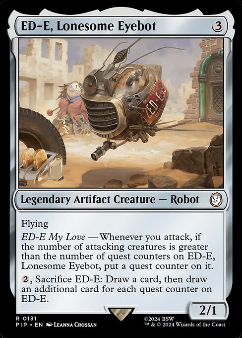ED-E, Lonesome Eyebot (131) - Fallout - Game On