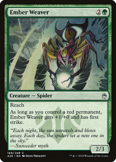 Ember Weaver (169) (Foil) - Masters 25 - Game On