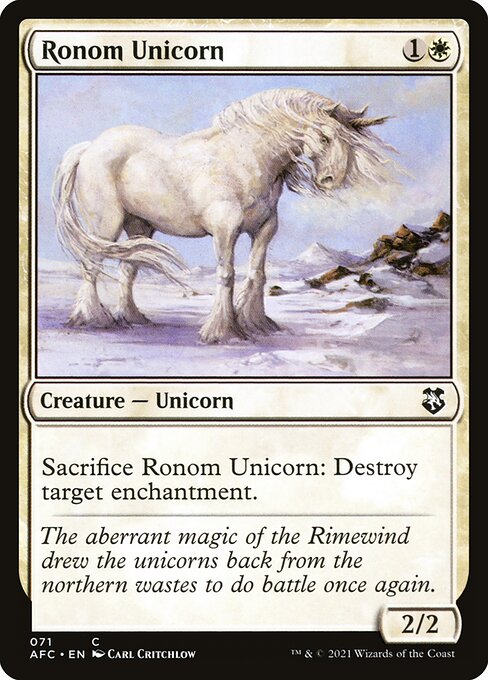 Ronom Unicorn (71) - Forgotten Realms Commander - Game On