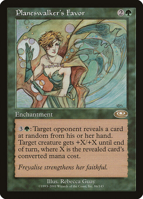Planeswalker's Favor (86) - Planeshift - Game On