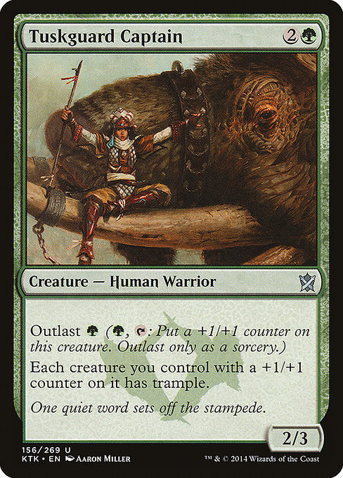 Tuskguard Captain (156) - Khans of Tarkir - Game On