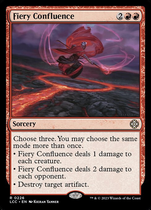 Fiery Confluence (226) - The Lost Caverns of Ixalan Commander - Game On