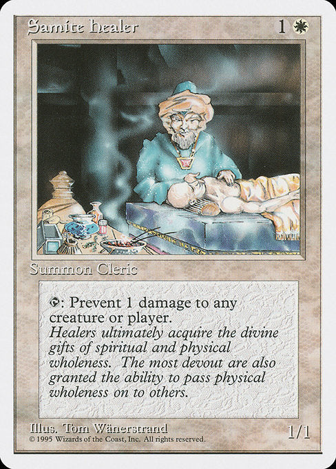 Samite Healer (47) - Fourth Edition - Game On