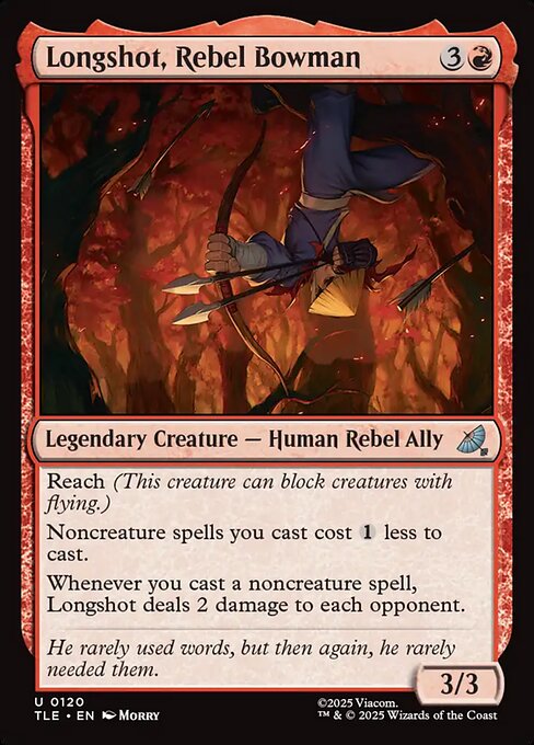 Longshot, Rebel Bowman (120) - Avatar: The Last Airbender Eternal - Game On