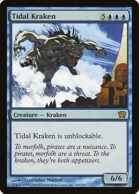 Tidal Kraken (105★) - Ninth Edition - Game On