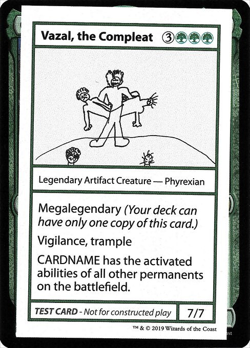 Vazal, the Compleat (85) - Mystery Booster Playtest Cards 2021 - Game On