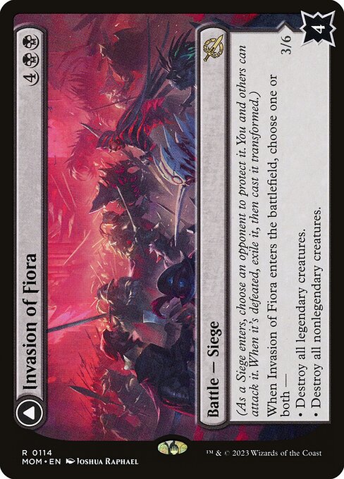 Invasion of Fiora // Marchesa, Resolute Monarch (114) - March of the Machine - Game On