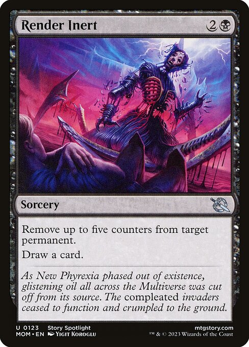 Render Inert (123) (Foil) - March of the Machine - Game On