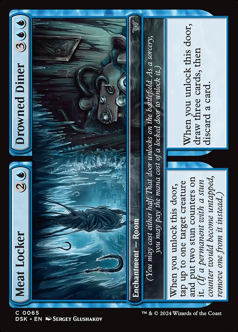 Meat Locker // Drowned Diner (65) (Foil) - Duskmourn: House of Horror - Game On