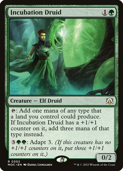 Incubation Druid (302) - March of the Machine Commander - Game On
