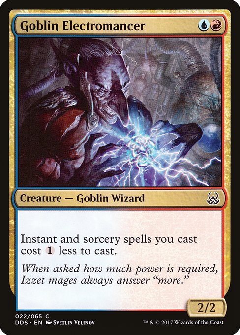 Goblin Electromancer (22) - Duel Decks: Mind vs. Might - Game On