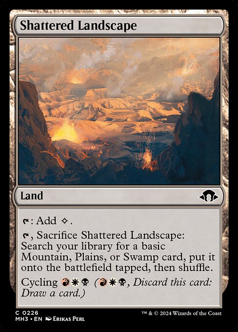 Shattered Landscape (226) - Modern Horizons 3 - Game On