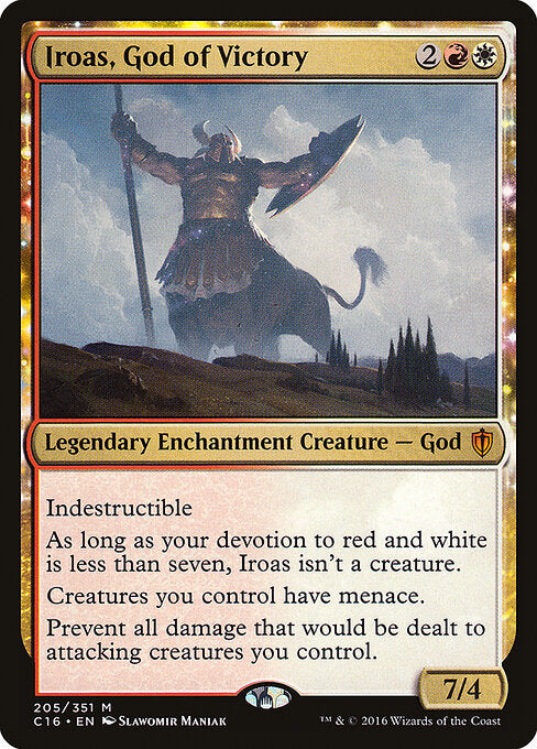 Iroas, God of Victory (205) - Commander 2016 - Game On