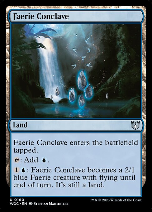 Faerie Conclave (160) - Wilds of Eldraine Commander - Game On