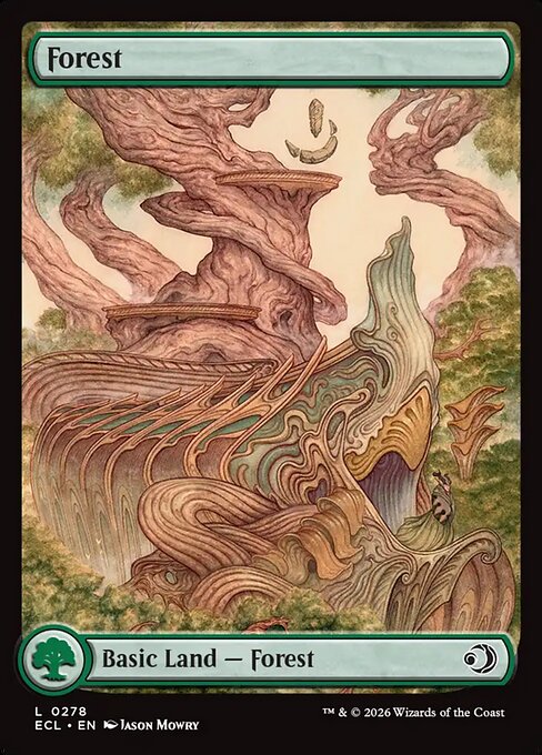 Forest (278) (Foil) - Lorwyn Eclipsed - Game On