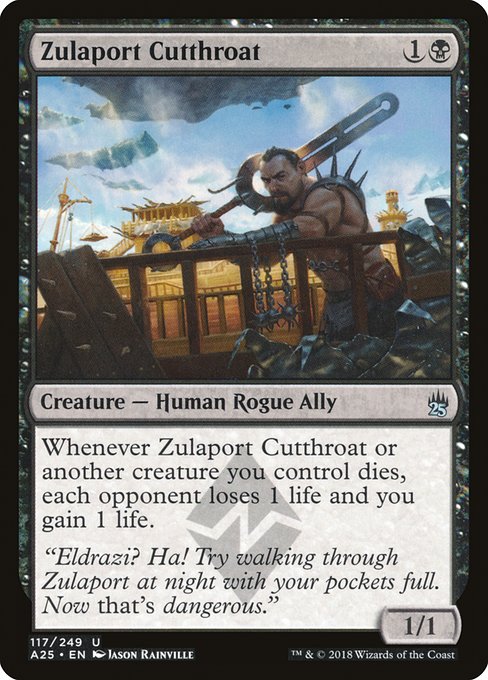 Zulaport Cutthroat (117) (Foil) - Masters 25 - Game On