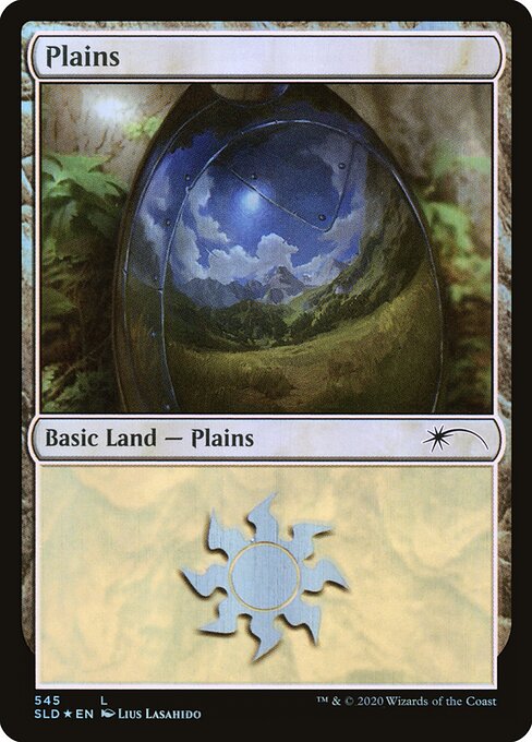 Plains (545) (Foil) - Secret Lair Drop - Game On