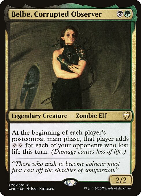 Belbe, Corrupted Observer (270) - Commander Legends - Game On