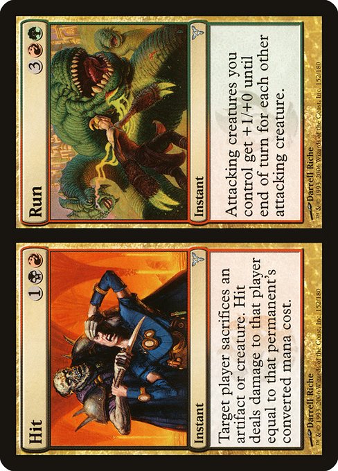 Hit // Run (152) (Foil) - Dissension - Game On