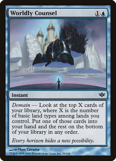 Worldly Counsel (39) (Foil) - Conflux - Game On