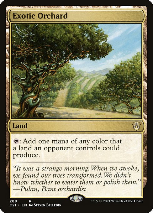 Exotic Orchard (288) - Commander 2021 - Game On