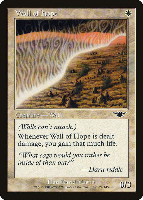 Wall of Hope (24) - Legions - Game On