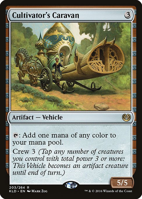Cultivator's Caravan (203) (Foil) - Kaladesh - Game On