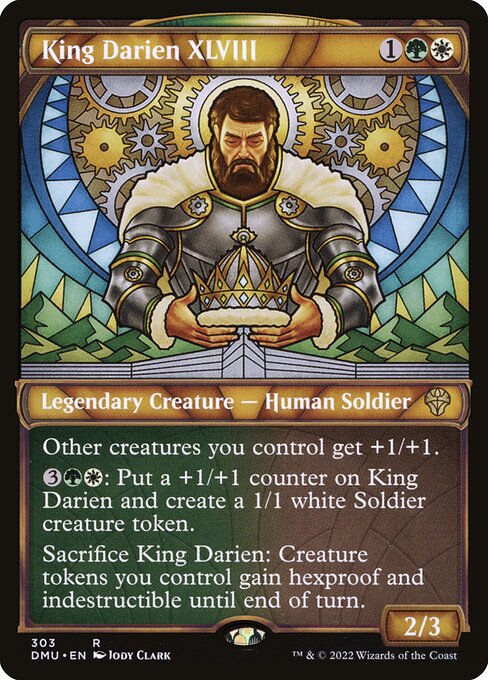 King Darien XLVIII (303) - SHOWCASE (Foil) - Dominaria United - Game On