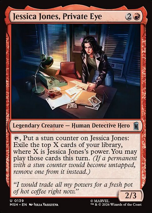 Jessica Jones, Private Eye (139) - Marvel Super Heroes - Game On