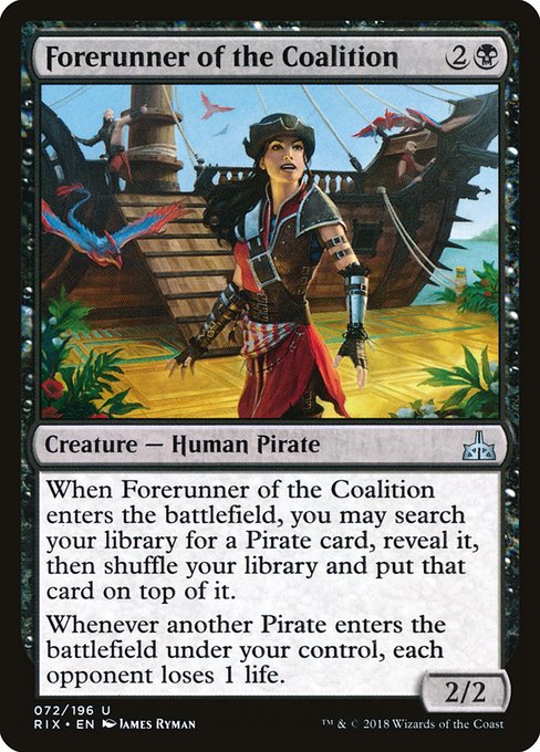 Forerunner of the Coalition (72) (Foil) - Rivals of Ixalan - Game On