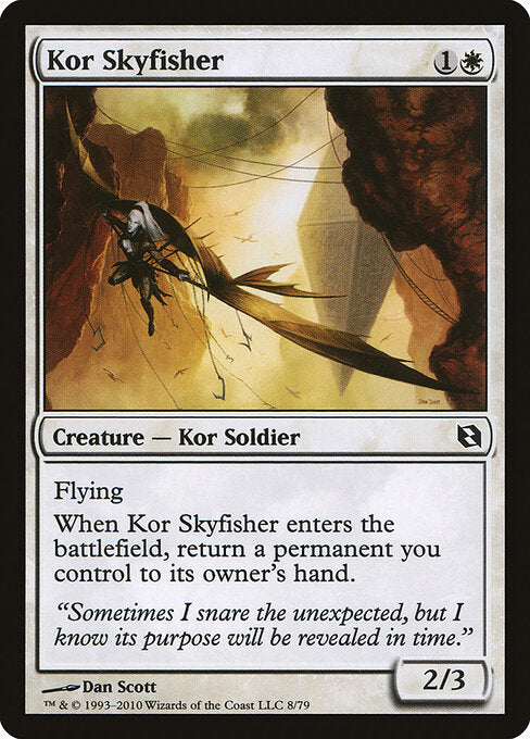 Kor Skyfisher (8) - Duel Decks: Elspeth vs. Tezzeret - Game On