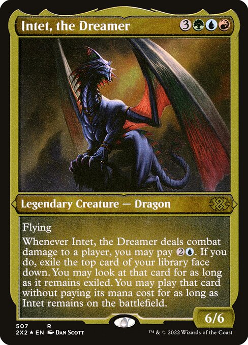 Intet, the Dreamer (507) (Etched) - Double Masters 2022 - Game On