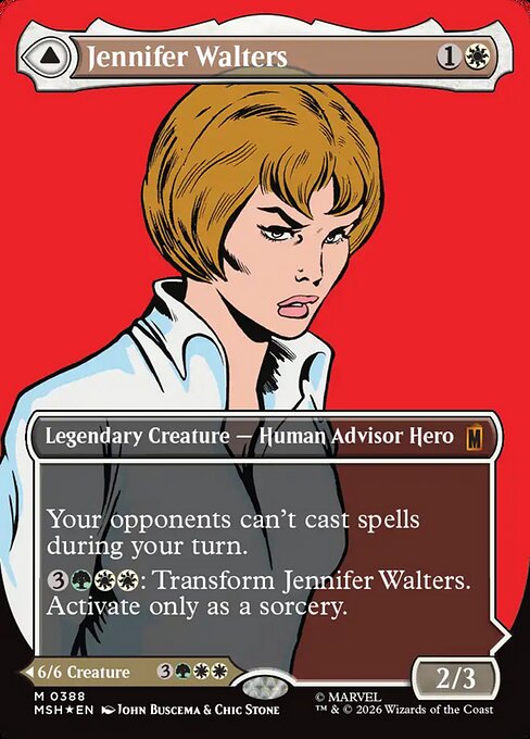 Jennifer Walters // The Sensational She-Hulk (388) (Foil) - Marvel Super Heroes - Game On