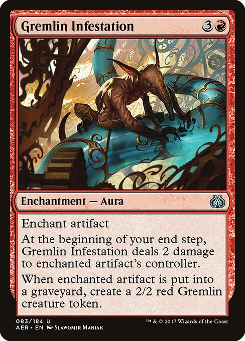 Gremlin Infestation (83) (Foil) - Aether Revolt - Game On