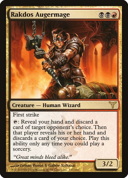 Rakdos Augermage (127) - Dissension - Game On
