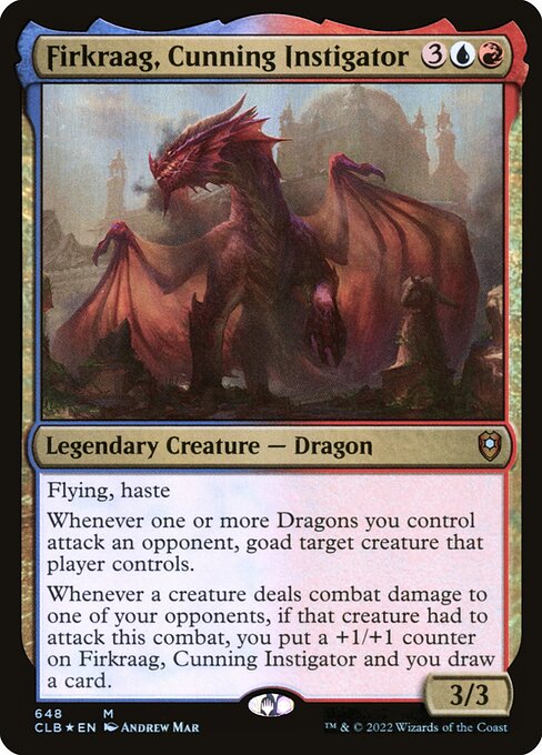 Firkraag, Cunning Instigator (648) (Foil) - Commander Legends: Battle for Baldur's Gate - Game On