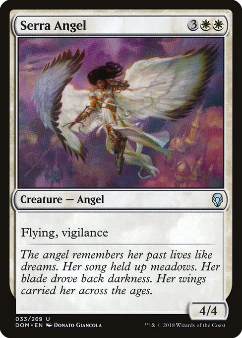 Serra Angel (33) - Dominaria - Game On
