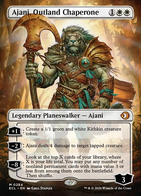 Ajani, Outland Chaperone (284) - Lorwyn Eclipsed - Game On