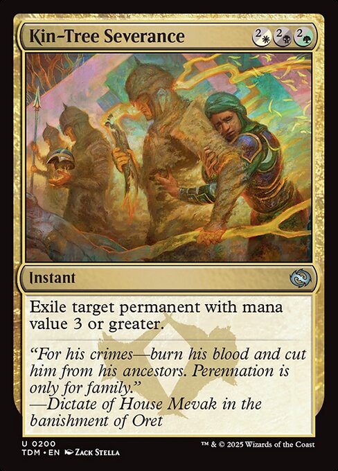 Kin-Tree Severance (200) (Foil) - Tarkir: Dragonstorm - Game On
