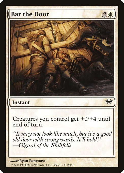 Bar the Door (2) (Foil) - Dark Ascension - Game On