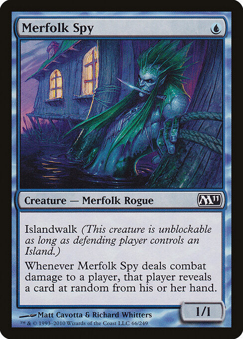 Merfolk Spy (66) - Magic 2011 - Game On