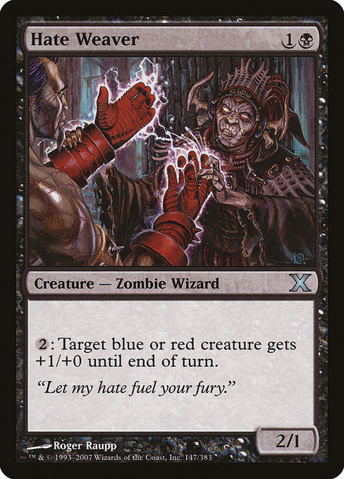 Hate Weaver (147) (Foil) - Tenth Edition - Game On