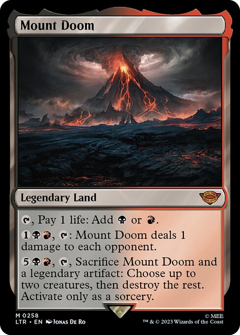 Mount Doom (258) - The Lord of the Rings: Tales of Middle-earth - Game On