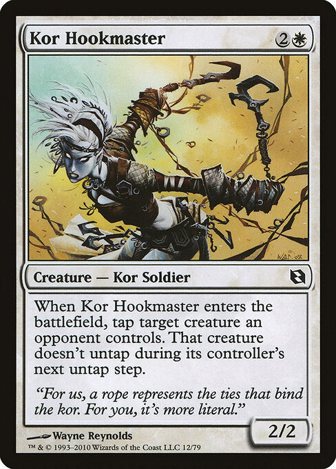 Kor Hookmaster (12) - Duel Decks: Elspeth vs. Tezzeret - Game On