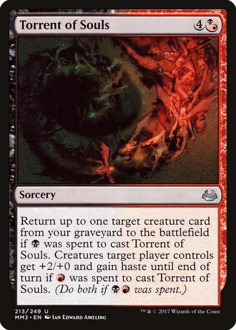 Torrent of Souls (213) (Foil) - Modern Masters 2017 - Game On